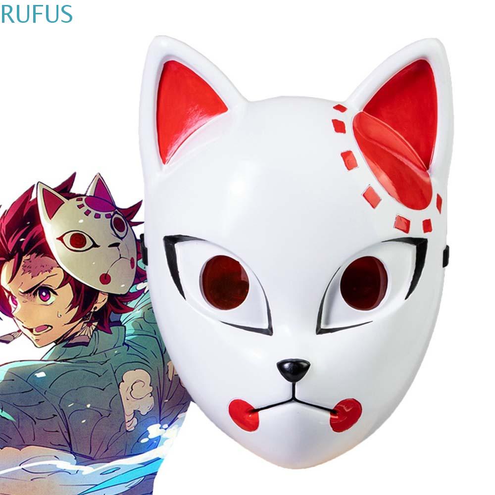 M Scara De Cosplay Rufus Anime Makomo Kamado Tanjirou Sabito Headwear