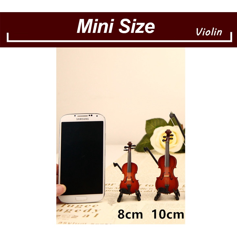 Cm Cm Mini Colecci N De Viol N Adornos Decorativos Modelo Con