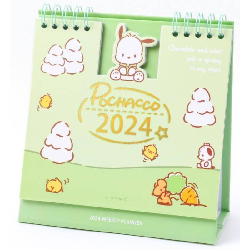 Calendarios De Escritorio Sanrio Cinnamoroll Pochacco Kuromi Pom