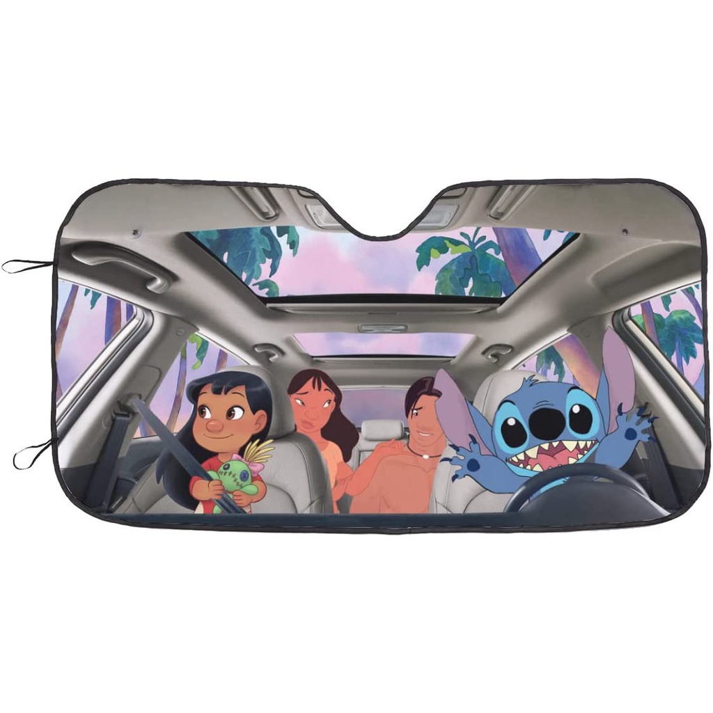 Anime De Dibujos Animados Lilo Stitch Parasol Para El Coche Cami N Y