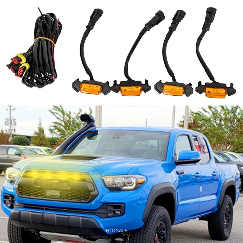 Luces Mbar Para Parrilla Toyota Tacoma Trd H Ph Shopee