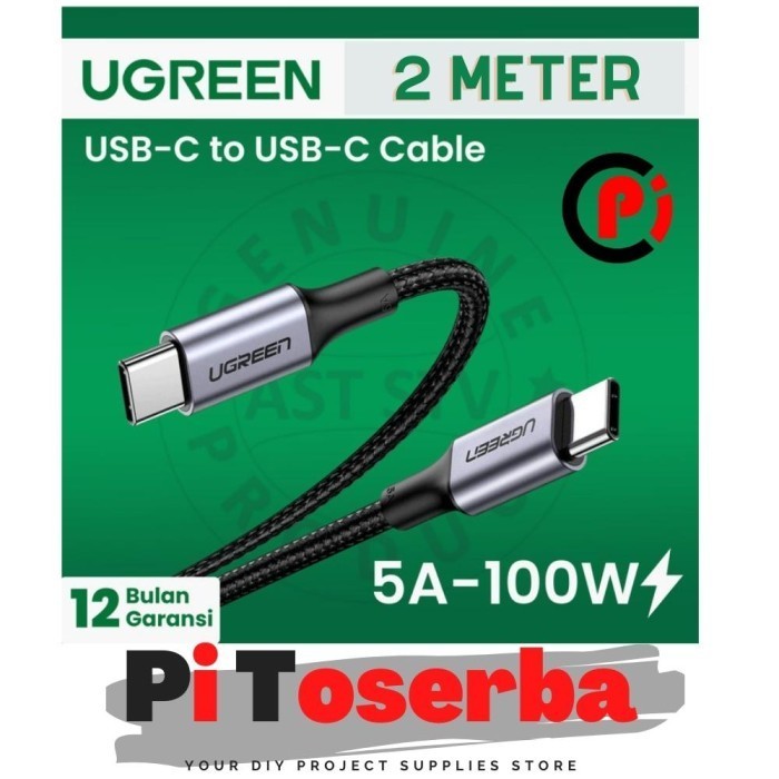 Ugreen Cable Usb Tipo C A Pd W V A Metros De Longitud