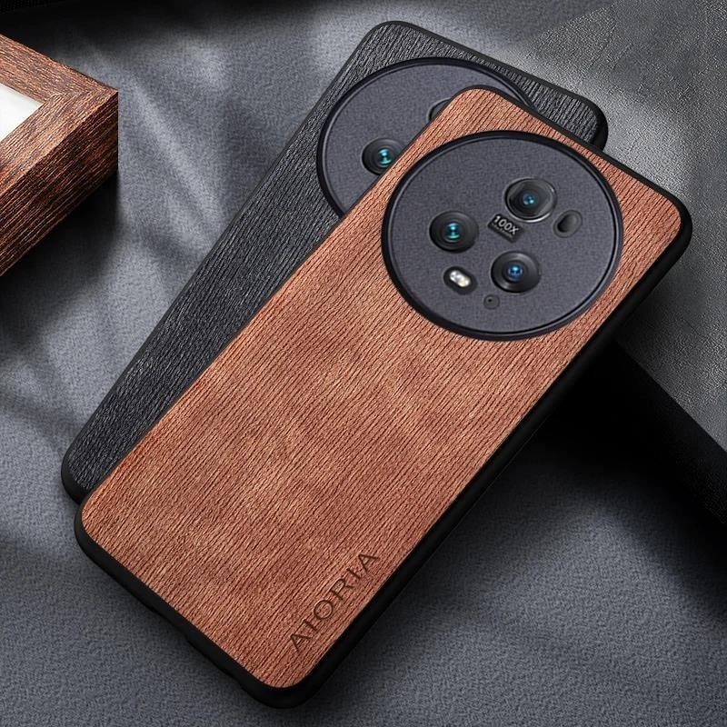 Funda Para Honor Magic Lite De Cuero Con Patr N De Madera De Lujo Pro