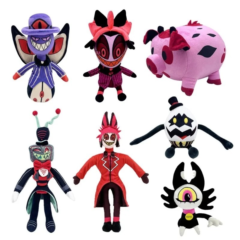 Ni Os Tv Cartoon Hazbin Hotel Peluches Anime Mu Eca De Peluche Charlie