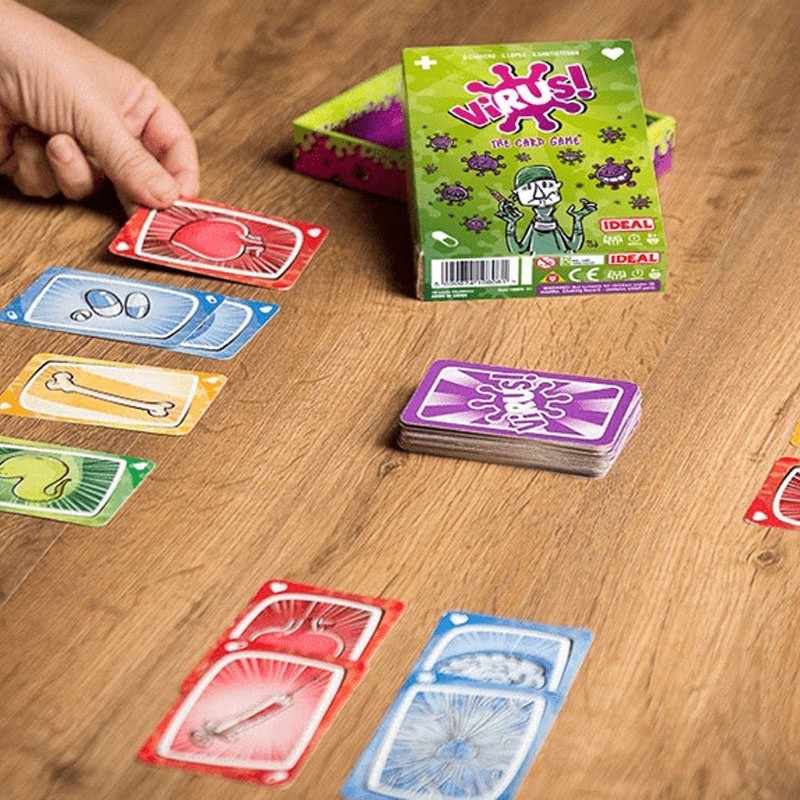 Lm Hour Juego De Cartas Antivirus Y Evoluci N De Virus Mesa De