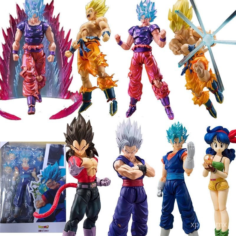 Shf Dragon Ball Z acción figura articulada Super Saiyan Ultra instinto