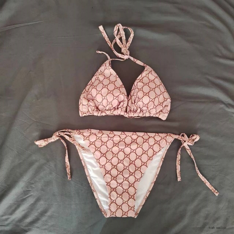 Dior1014 Traje De Baño Femenino Sexy Bikini De Tres Puntos Divididos De