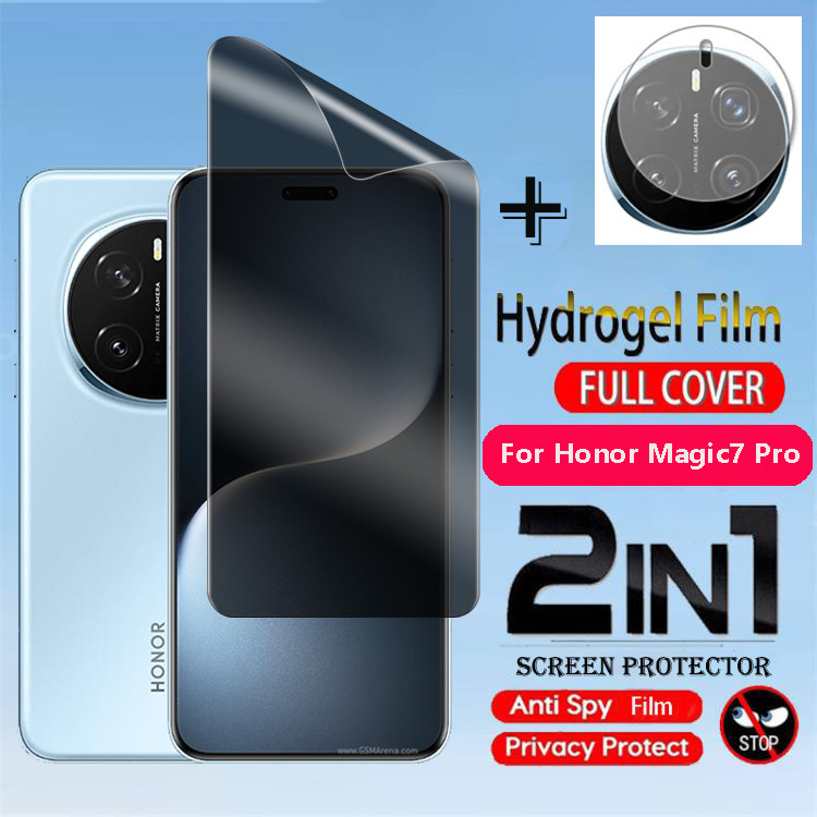 2 En 1 Película Suave Anti Peep Para Honor Magic 7 Pro 7Pro Magic7