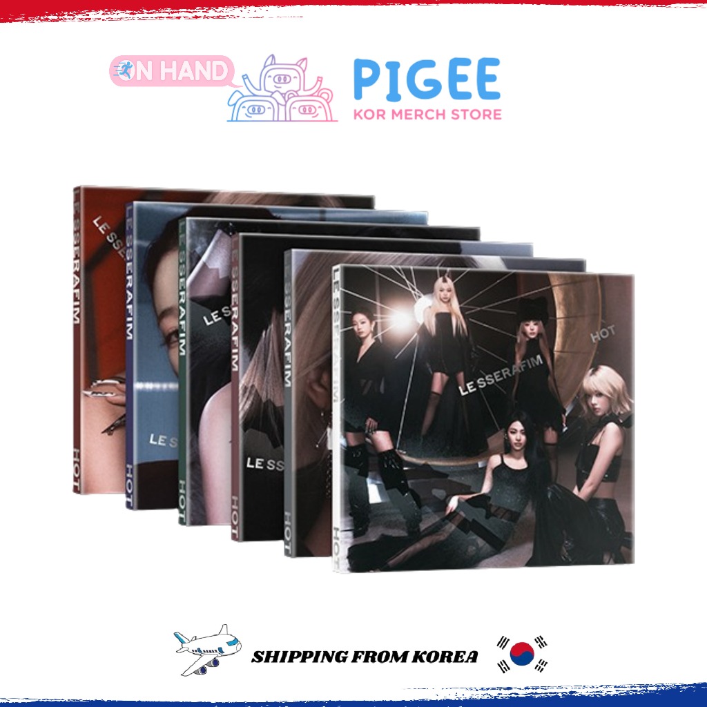 LE SSERAFIM HOT TH MINI ALBUM COMPACT Ver Shopee México