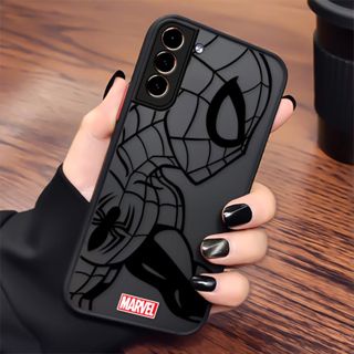 Funda De Teléfono Marvel Iron man Con Sensación De Piel Para Samsung