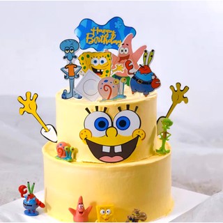 fiesta de cumpleaños bob esponja | Shopee México