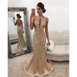 vestidos dorado Shopee M xico