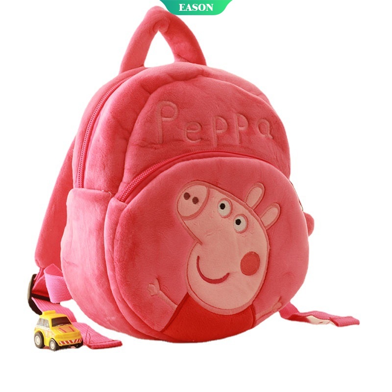 Mochila guarderia peluche peppa pig 