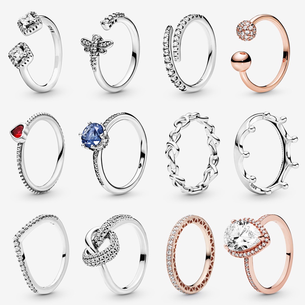 ANILLOS BONITOS PARA MUJER LINEA JOVEN Y ACTUAL EN PLATEADO