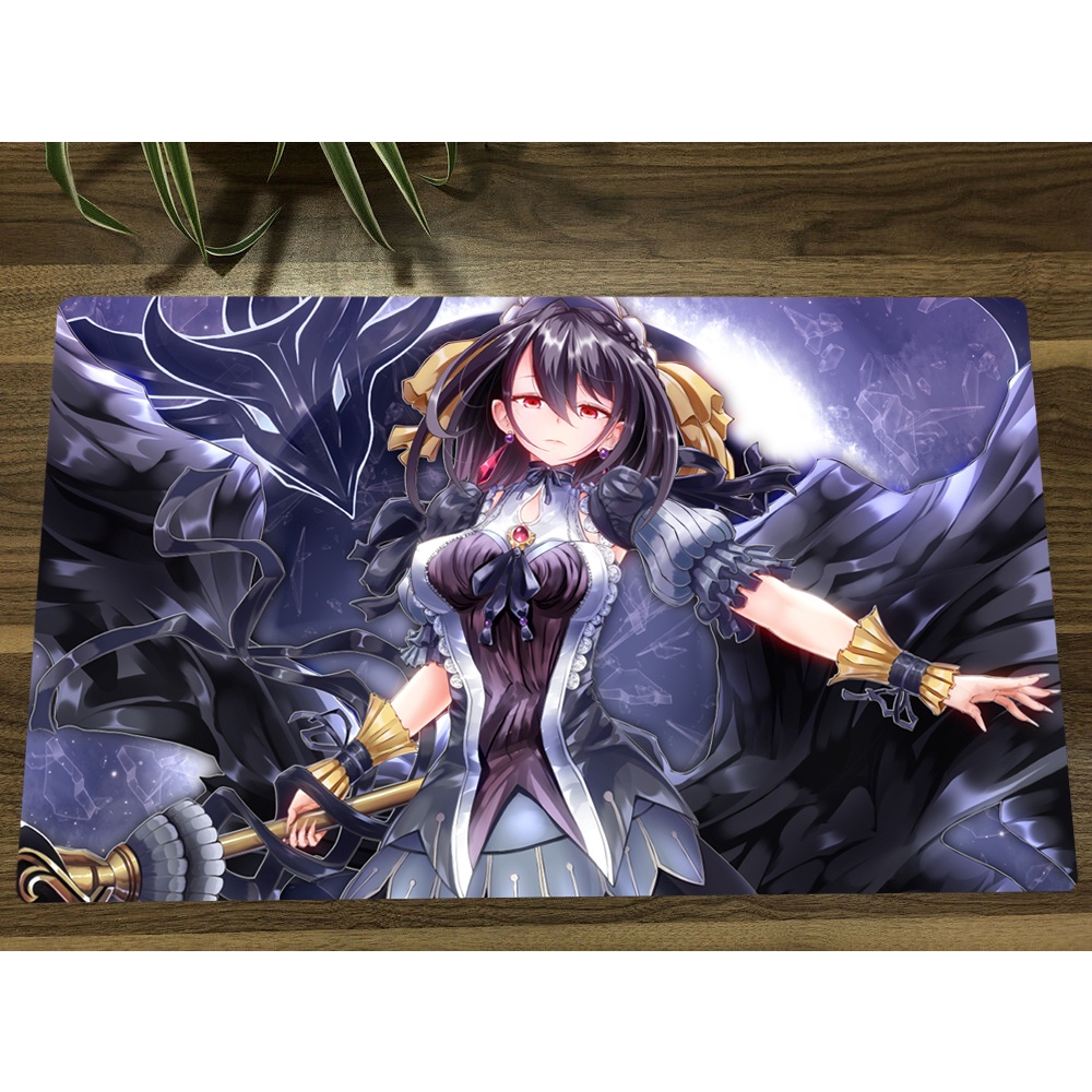 YuGiOh Saros Eresh Kurnugias TCG Mat Anime Girl Trading Card Game