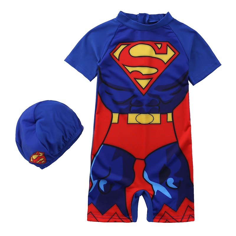 bloquear arrojar polvo en los ojos Preguntarse dibujos animados vengadores niños traje de baño cosplay spiderman capitán  américa batman superman iron man niños trajes de baño de verano ropa de  natación | Shopee México