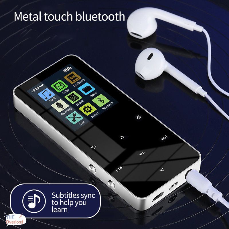 2022 más nuevo Bluetooth 5,0 reproductor de MP3 HIFI altavoces de música  deportiva MP4 Media FM Radio grabadora de voz lector de libros electrónicos  [OLD√]