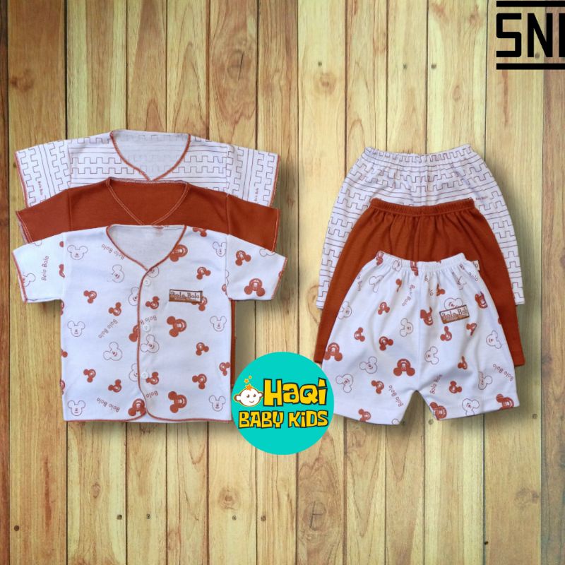 Paquete de 18 piezas traje para ropa y pantalones de bebe recien nacido marca Bolo Bolo SNI BRICK RED SERIES Shopee Mexico