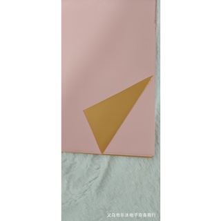 5 Hojas] papel de envolver flores Bi Color oro rosa celofán papel