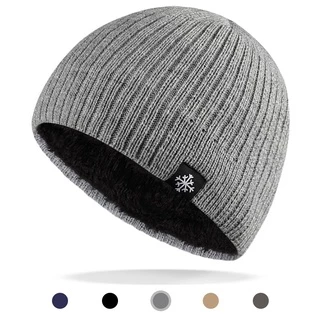 MULIHU Lindo Gorro De Cristal De Cerveza Espumoso Para Hombres Y Mujeres, Gorro De Punto Cálido Para Invierno, Sombrero De Esquí, Gorra De Calavera, Negro