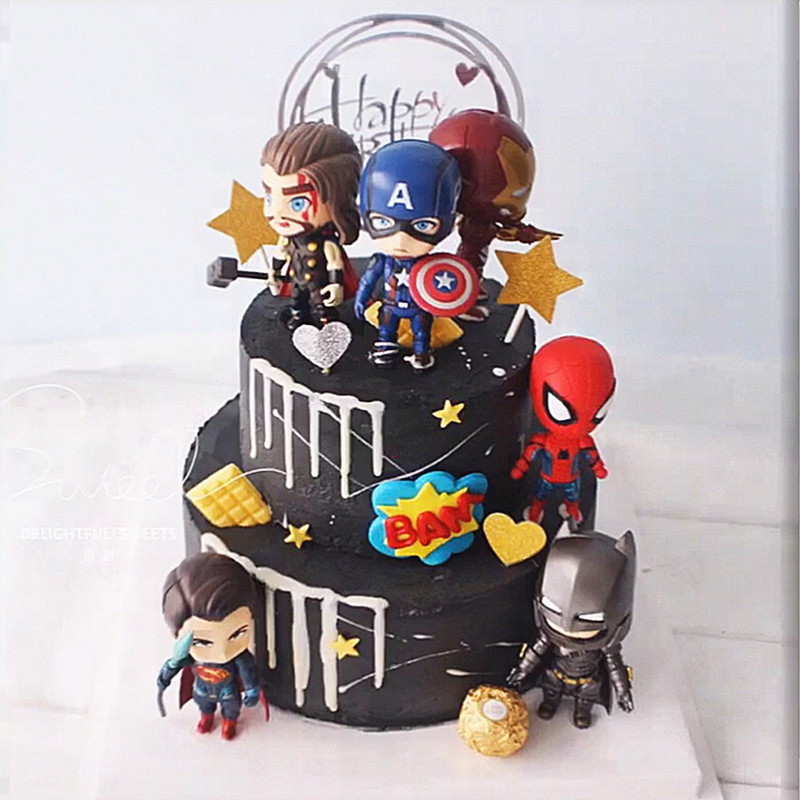 Figuras Marvel, Muñecos Marvel, 5PCS Avengers Cake Topper, Muñecos y  Figuras de Acción, Figuras Decoración para Tartas, Avengers Juguetes,  Superhero Modelo Muñecas, Tarta Cumpleaños, para Fiestas : : Hogar  y cocina