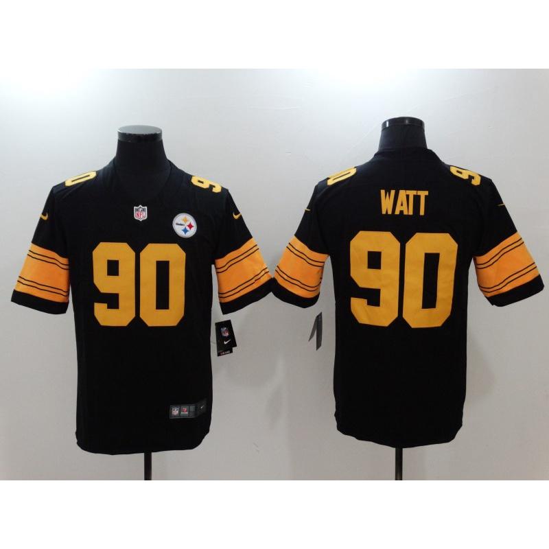 TJ Watt Pittsburgh Steelers #90 - Camiseta para niños y jóvenes, 4-20,  color negro