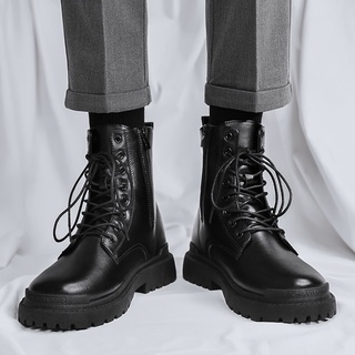 Zapatos tipo best sale bota hombre