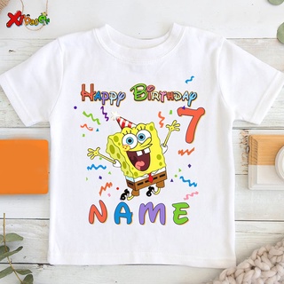 Playeras de cumpleaños de best sale bob esponja