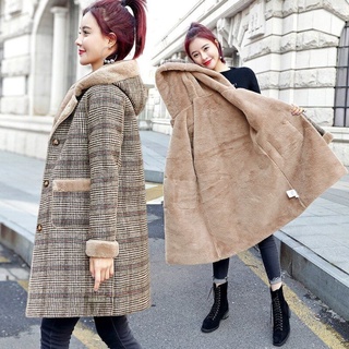 Chaleco largo con capucha de color puro para mujer, abrigo sin mangas,  cálido para exteriores, abrigo de invierno para mujer
