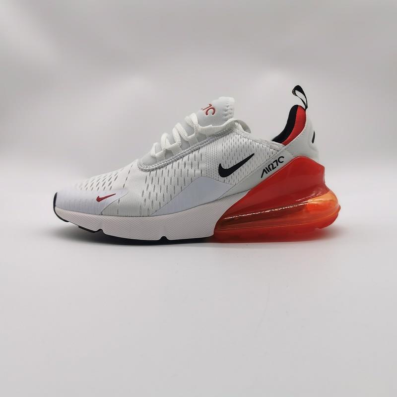 Nike Air Max 270 Blanco , Negro Y Rojo Zapatillas Para Correr z718 Shopee México