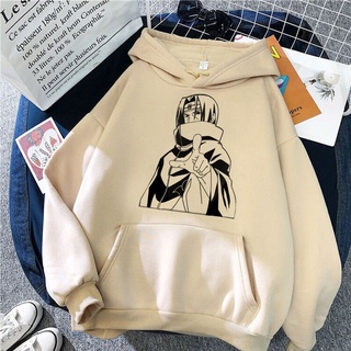 Sudadera oversize con capucha y estampado gráfico de anime