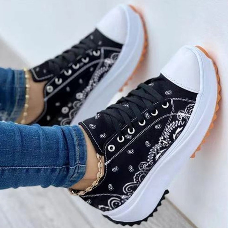 Las Mujeres De La Plataforma Zapatillas De Deporte Mujer Moda