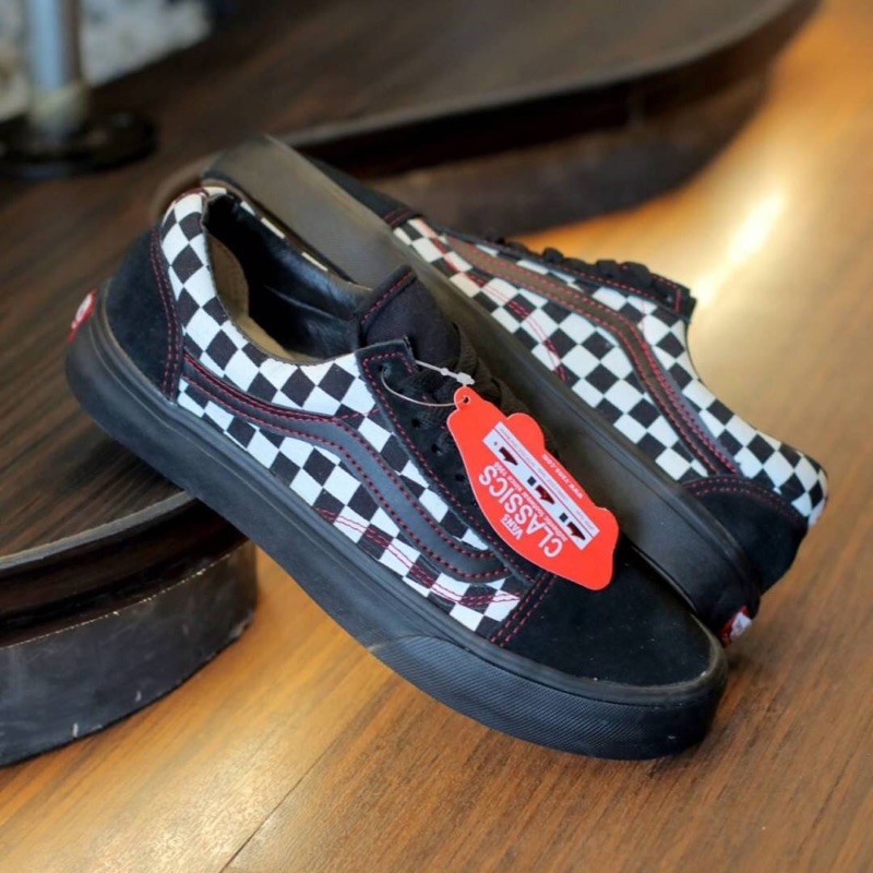 Vans tablero best sale de ajedrez