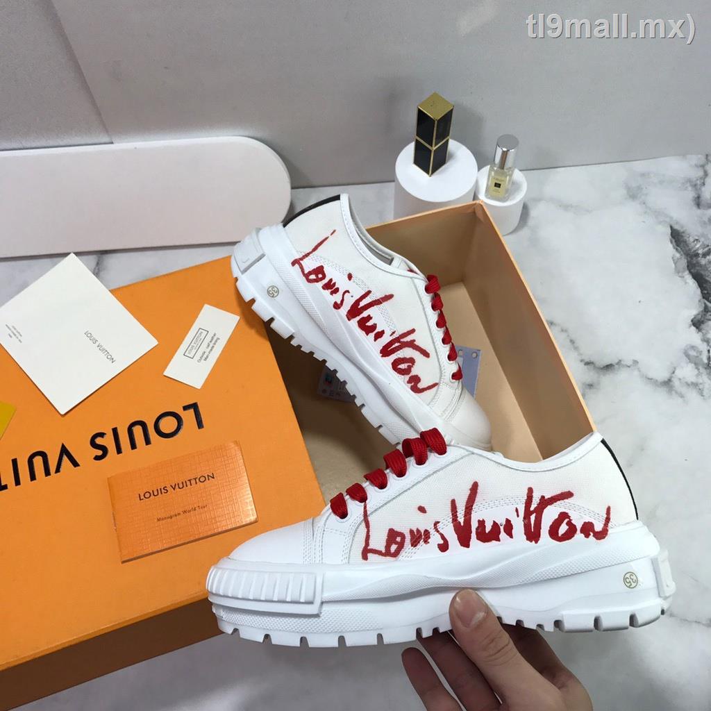 Louis Vuitton LV 2021 New Designer Zapatos Casuales Slip On Barco De  Rodillos Para Hombre Mujeres Suede Spike Crystal Cuero Deporte Sneakers  MJHB0001 De 79,9 €