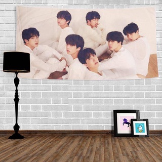Tapiz de pared Kpop de mercancía BTS | Tapiz de mercancía BTS para  dormitorio, decoración del hogar y regalo | 13 tapices diferentes de grupo  BTS y