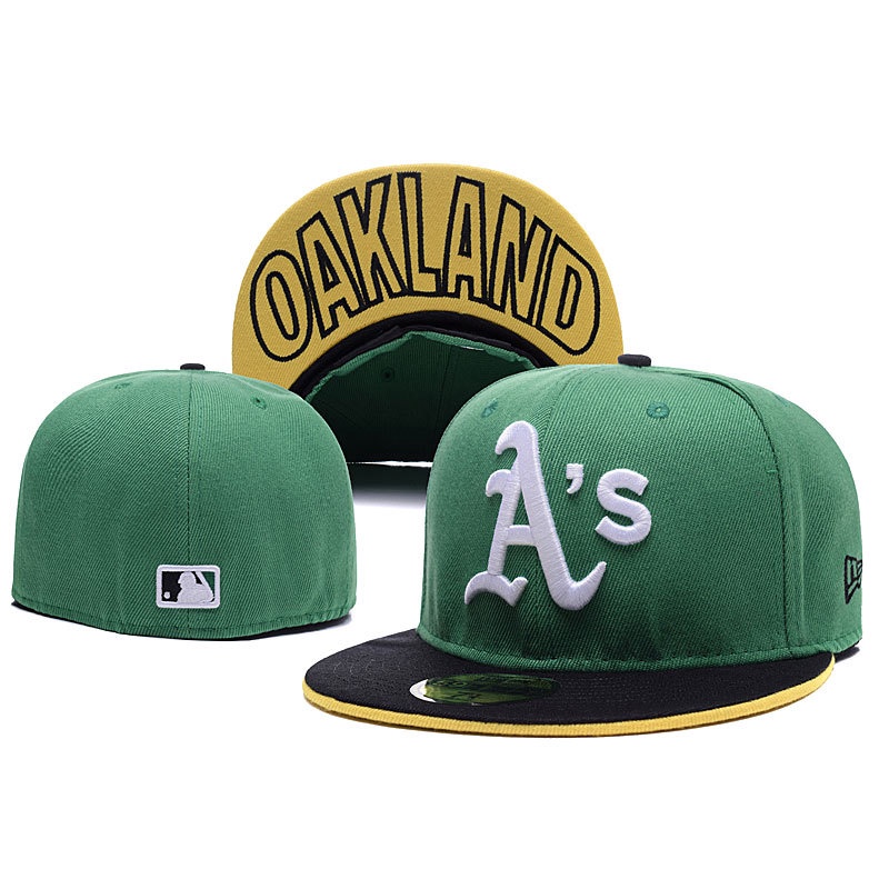New Fashion Caps M.L.B Oakland Athletics Fitted Hat Men Women Hat Sport Outdoor Hip Hop Hats with Adjustable Strap Shopee Mexico
