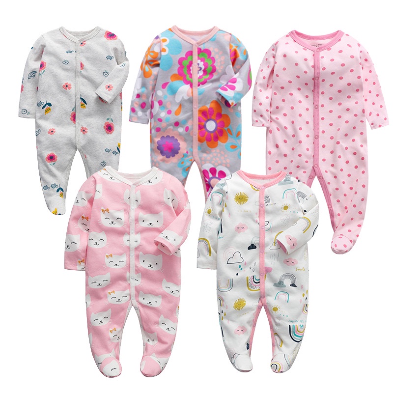 Pijamas para bebes niñas best sale recien nacidos