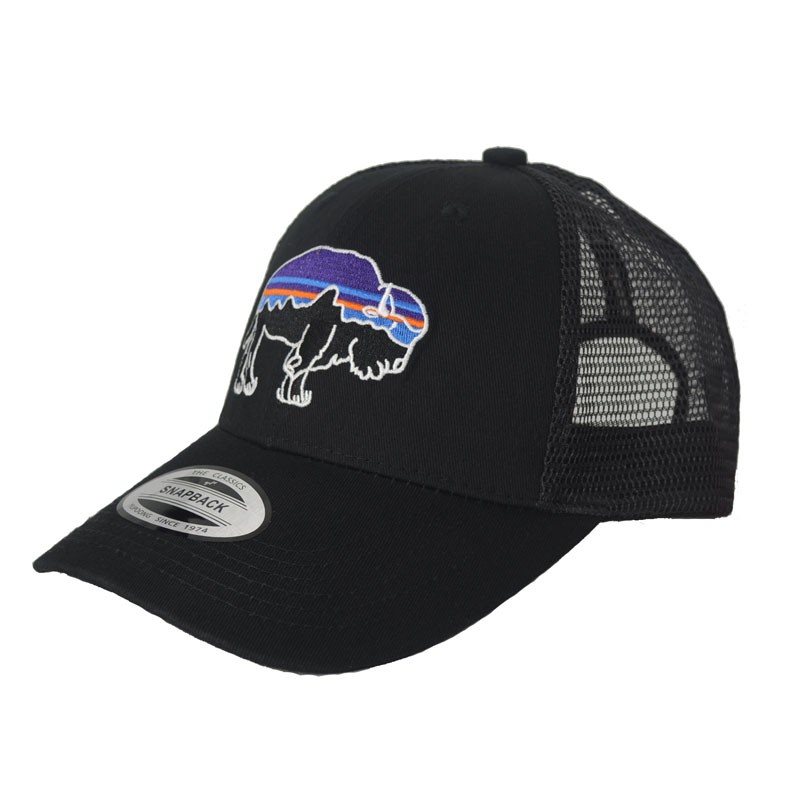 Patagonia Fitz Roy Bison gorra de beisbol transpirable para pesca en toro