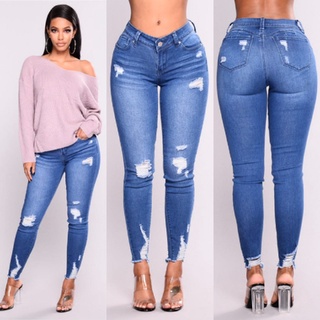 jeans rotos mujer | Shopee