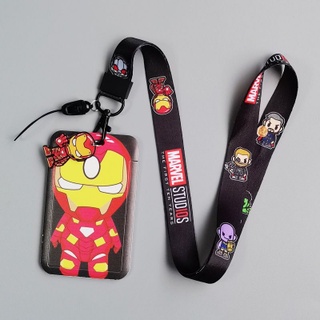 Marvel Vengadores Spiderman Batman Iron Man Superman Thanos Anime Tarjetero  Fácil Titular De La Tarjeta De Identificación Cordón Lanyard+Porta  Credencial Gafete | Shopee México