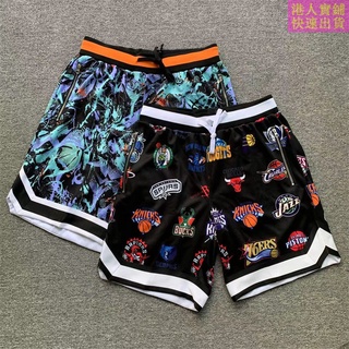 Basketball Pants Five-Point NBA Blueball Just Don Shorts American Muay  Boxing Hot Team High Street MN Men Women Vintage