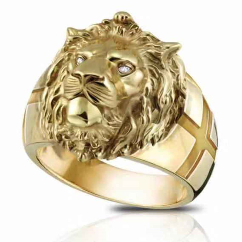 Anillo de oro online hombre 18k