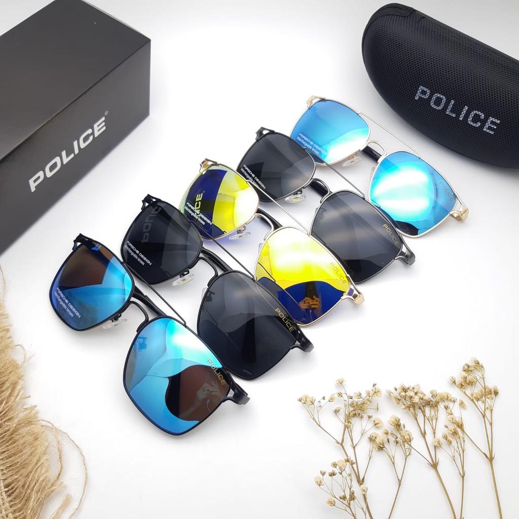 Cool lentes de sol para hombre marca Police 8319 polaroid Shopee