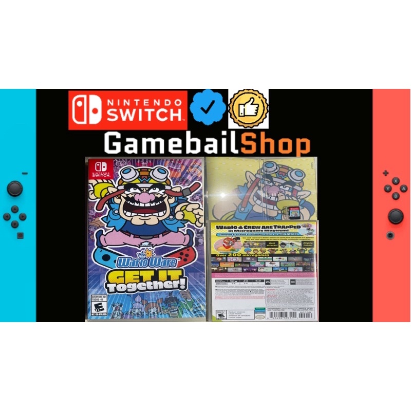 Juego Nintendo Switch-WarioWare Wario Ware Consíguelo | Shopee México