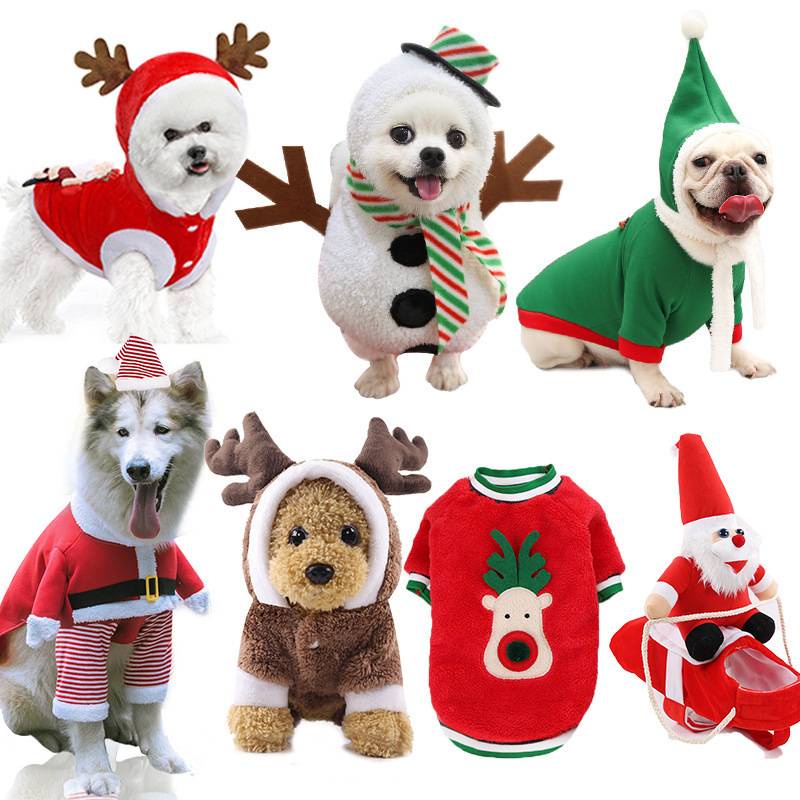 Ropa para discount perro de navidad