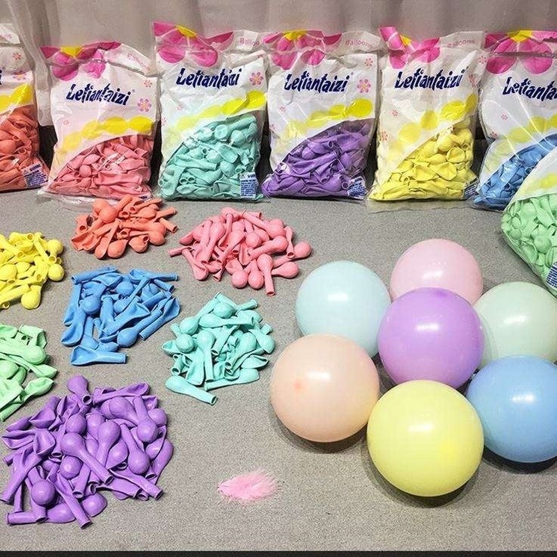 Globos Redondos De Látex 5" Standard Gris Kalisan Www