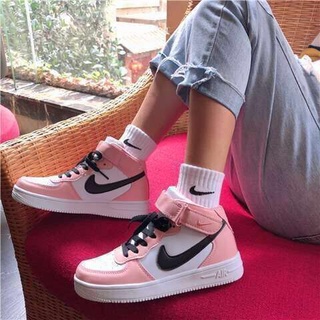Nike Air Force One AF1 De Tenis/Correr Para Mujer Shopee