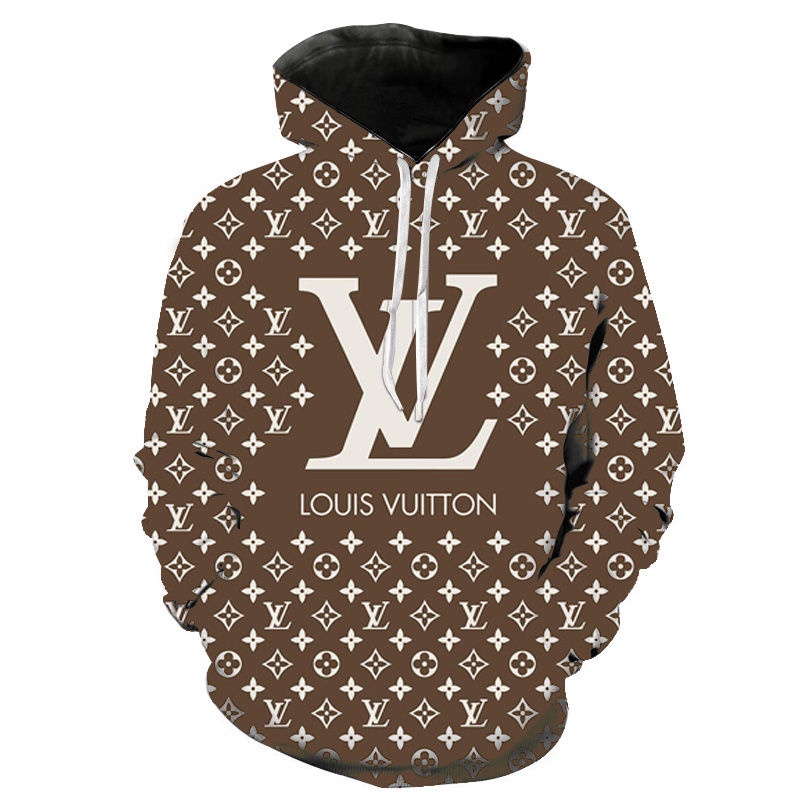 Marea De La Marca De Moda Louis Vuitton Sudaderas Con Capucha De