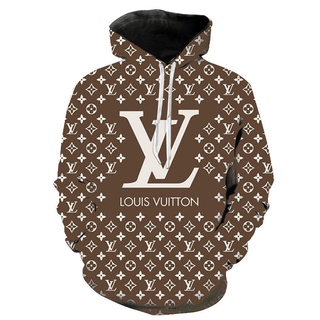 Listo Stock ! Louis Vuitton La Nueva Tendencia Cómoda Sudaderas De Los  Hombres De Las Mujeres