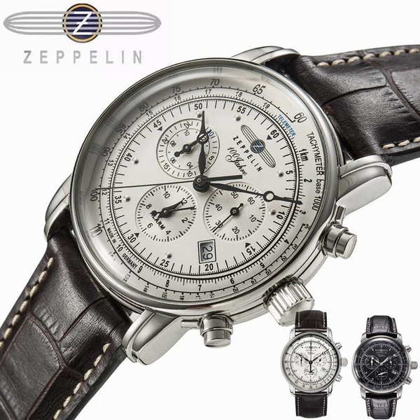 Men's Zeppelin 100 Years Airship Commemorative Version Chronograph